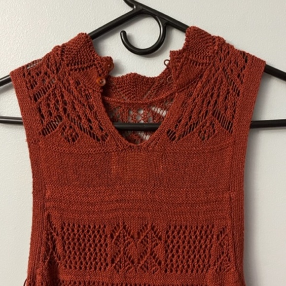 Anthropologie crocheted maxi dress (XS) - NBW - Picture 2 of 2